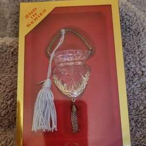Lenox Gold and Silver Fringed Handbag Ornament.